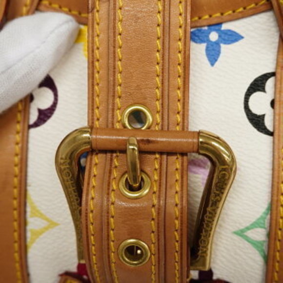Louis Vuitton Monogram Multicolor Theda PM Handbag White - Picture 8 of 10